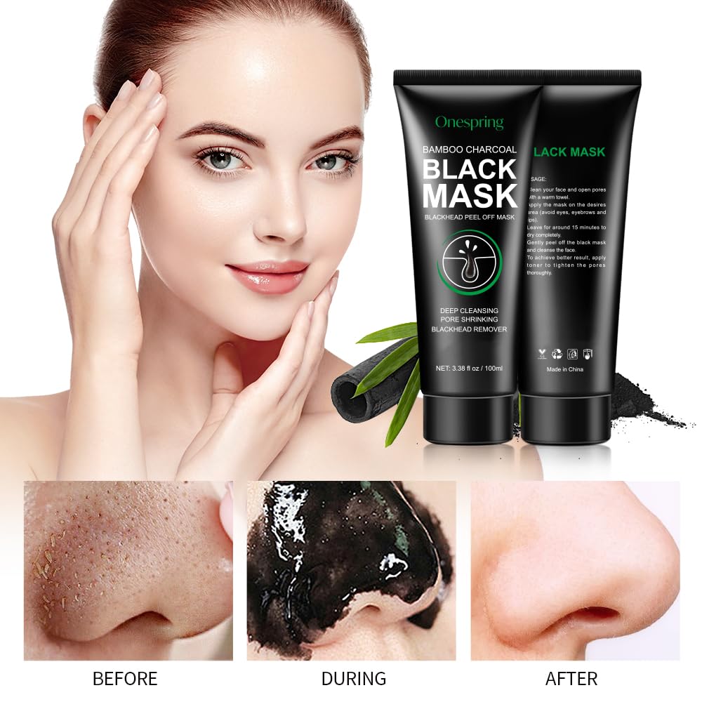 Onespring Masque Charbon: Centella Asiatica et extrait végétal bénéfiques