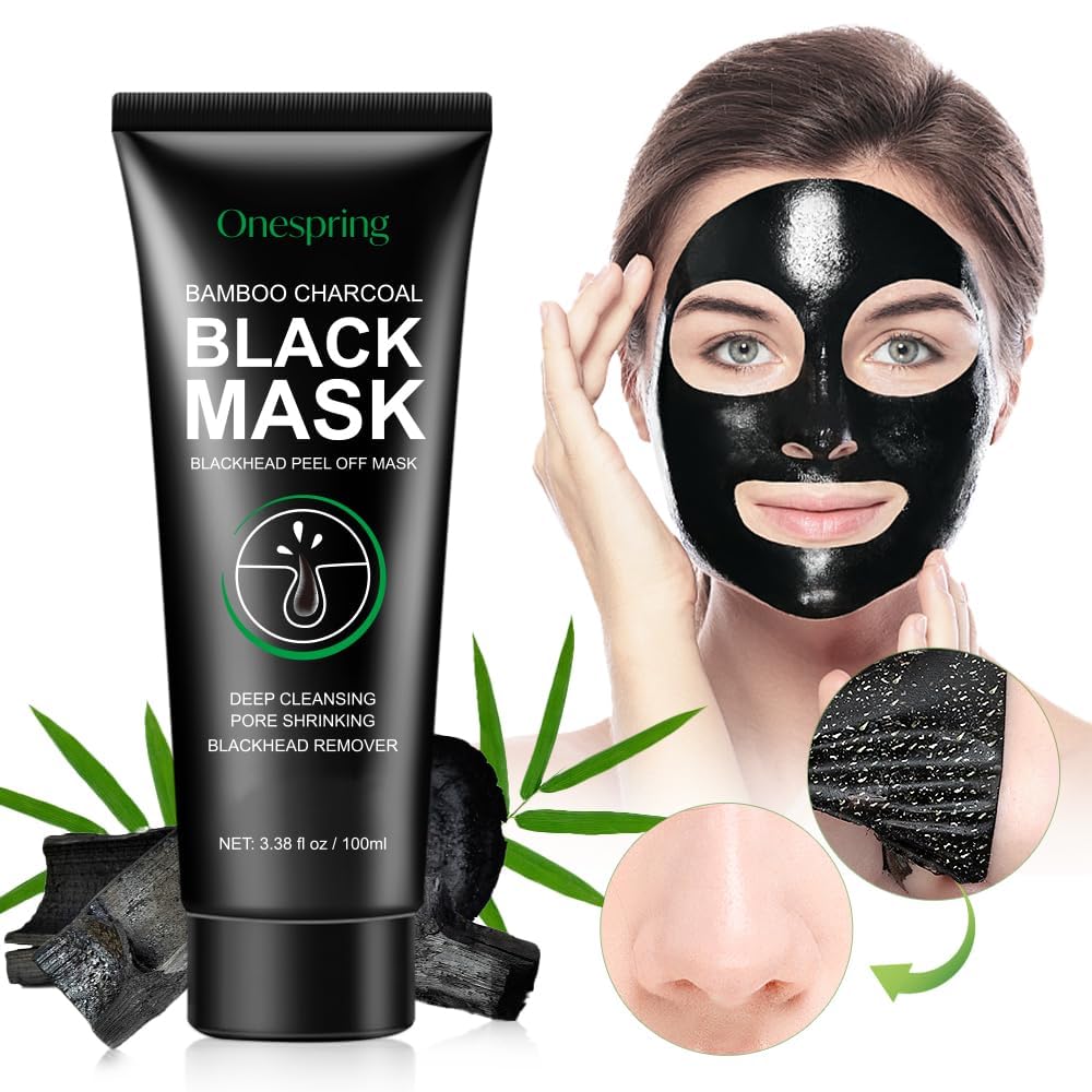 Onespring Masque Charbon: temps de séchage recommandé entre 15 et 25 minutes