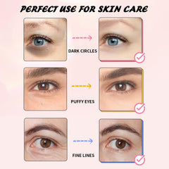 Onespring masques yeux or 24K, éclat lumineux et peau hydratée