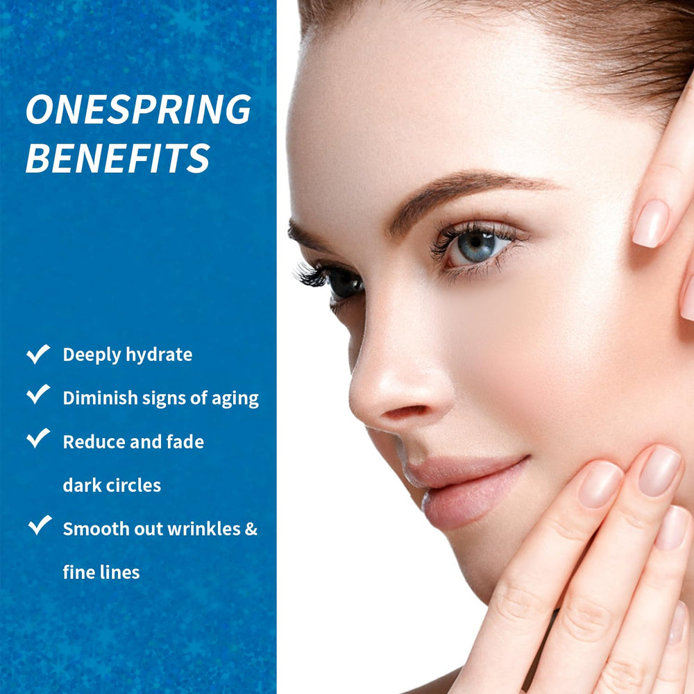 Patchs contour des yeux Onespring avec effet anti-âge et lissage