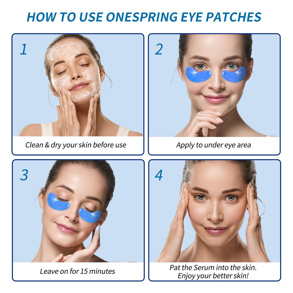 Onespring patchs yeux usage rapide intégré e0 la routine