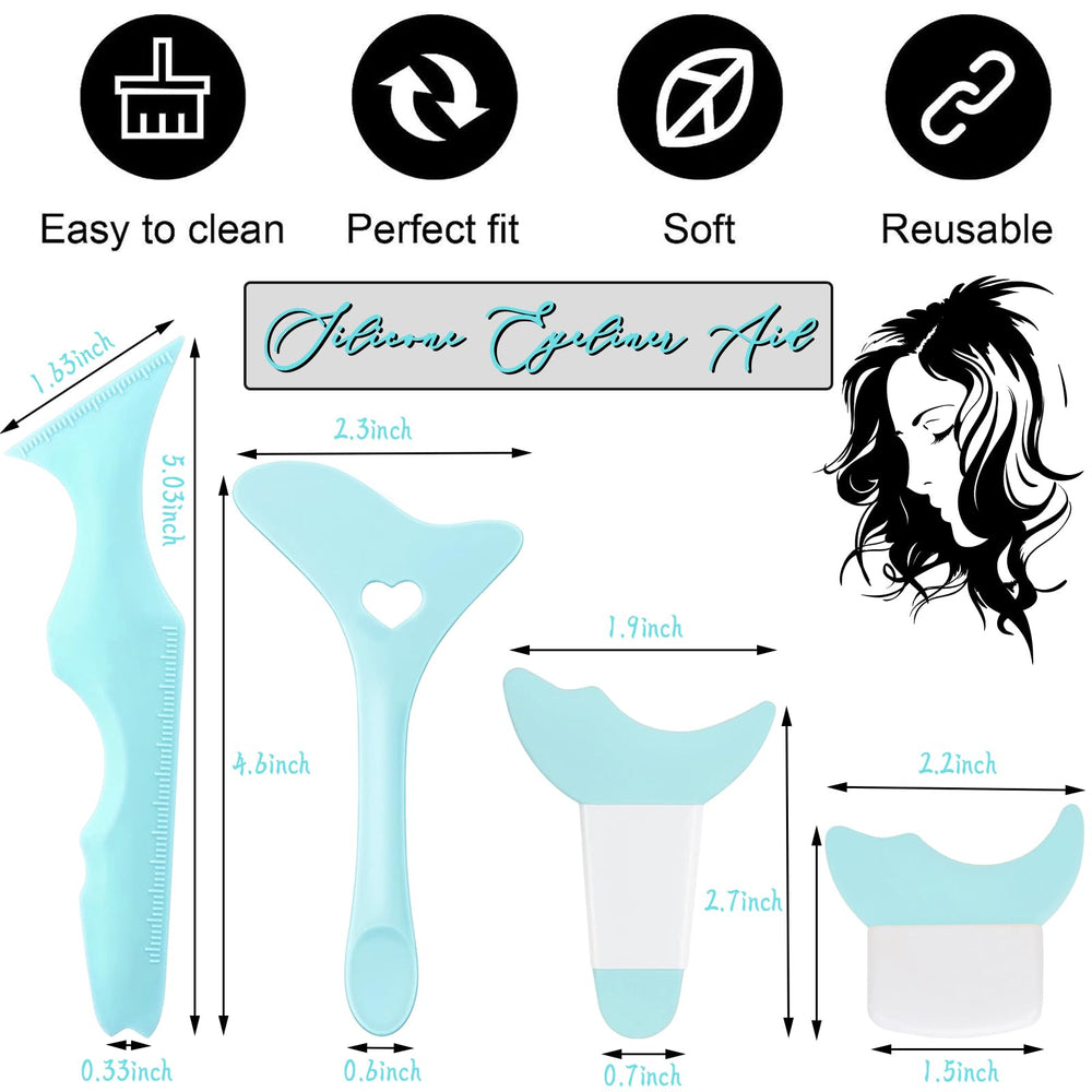 ONEUPIN bouclier mascara réutilisable protège la paupière lors de l’application