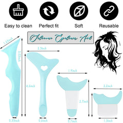 ONEUPIN bouclier mascara réutilisable protège la paupière lors de l’application