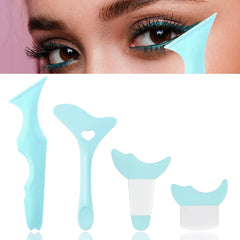 ONEUPIN pochoirs pour trait œil en silicone réutilisables favorisant un tracé net