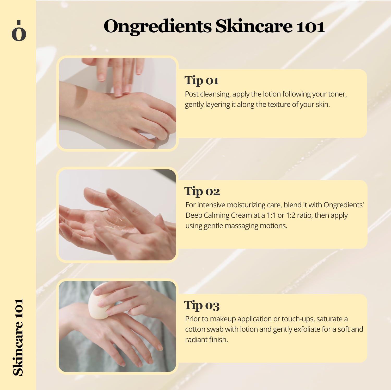 ONGREDIENTS Hydratation légère – absorption rapide et teint lumineux naturel