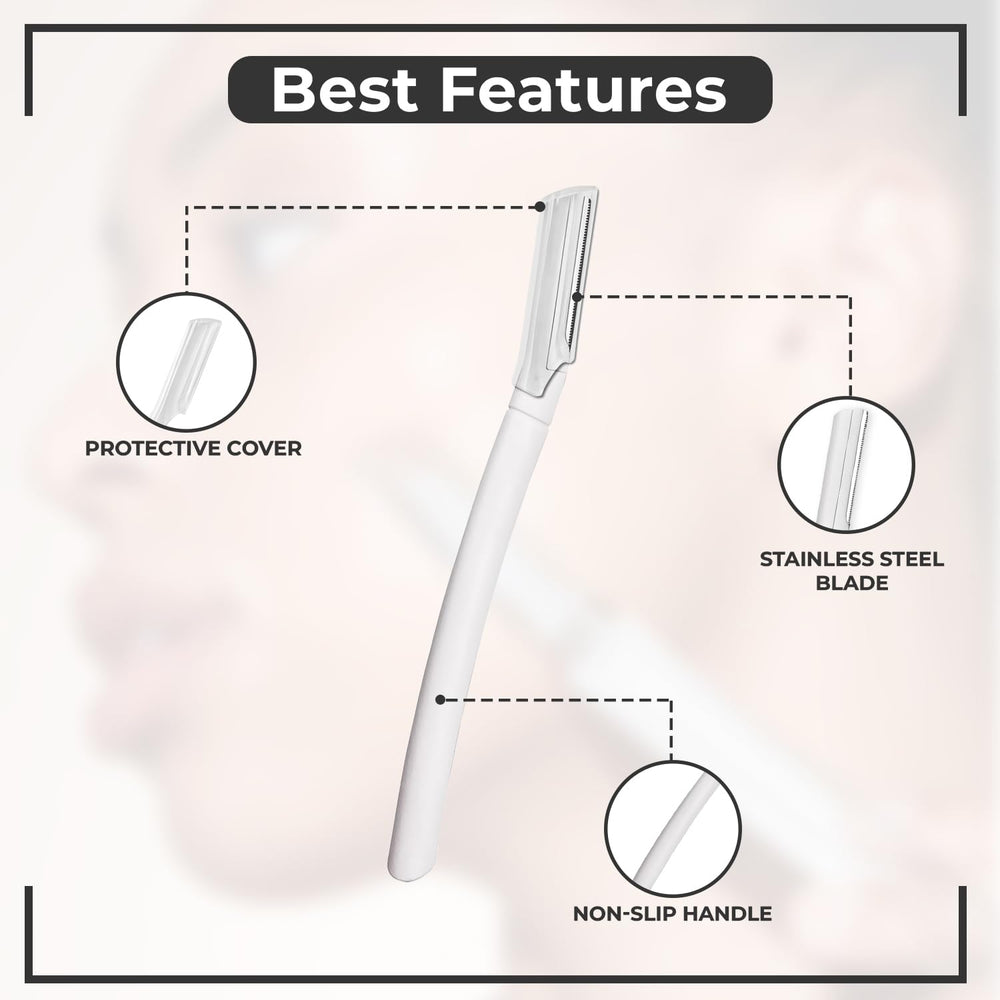 Ongle Visage Precision élimine le duvet du visage en douceur.