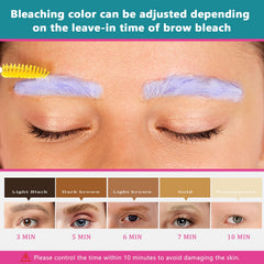 Onilyua crème-blanchiment-sourcils: éclaircit en douceur pour un look plus clair.