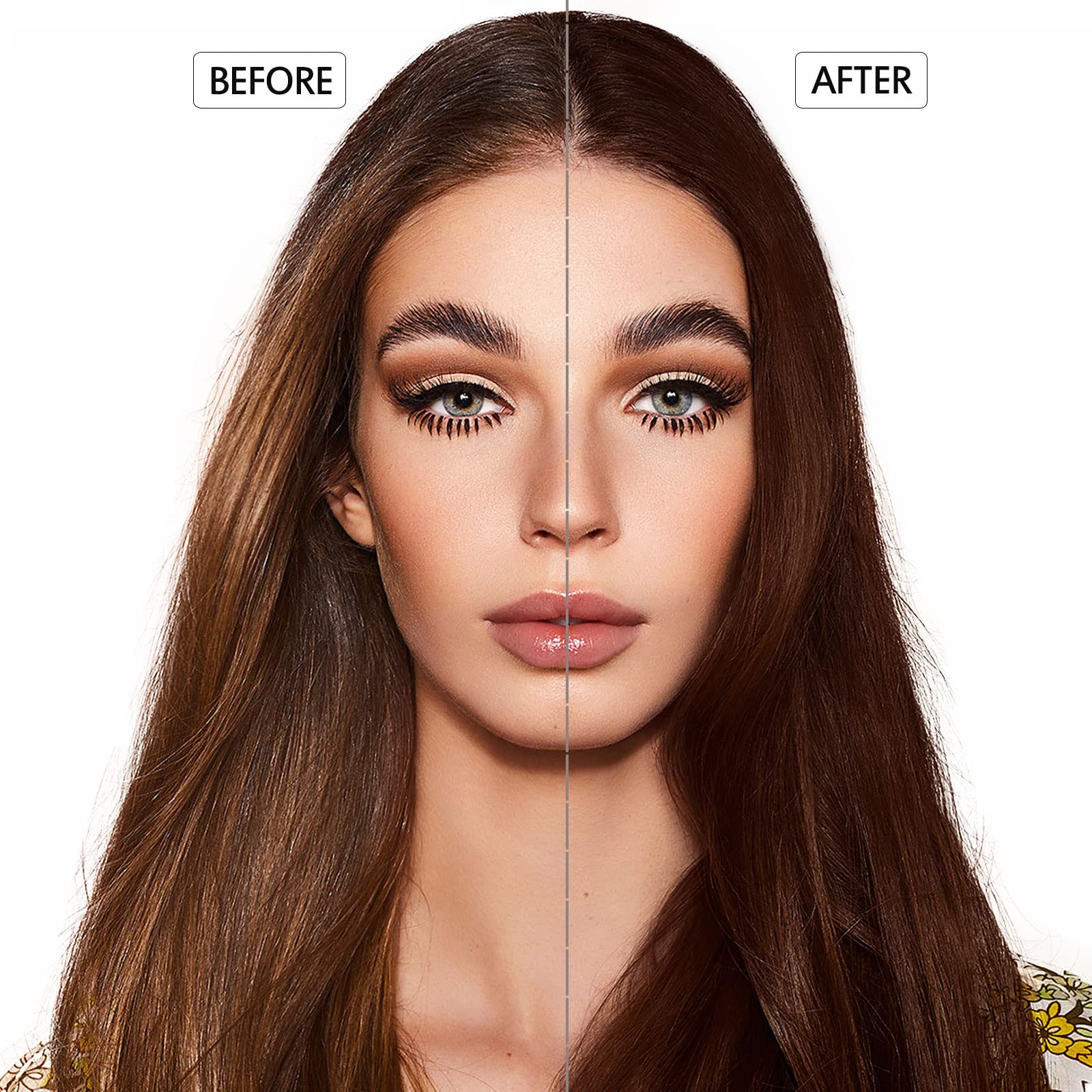 Onilyua formule coloration cheveux apaisante, application douce et sans irritation.