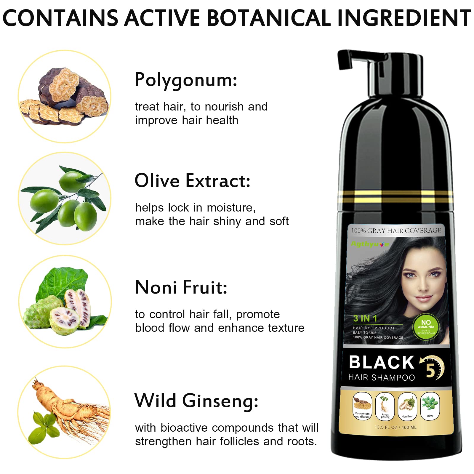 Formule à base d’herbes Onilyua pour nourrir les cheveux