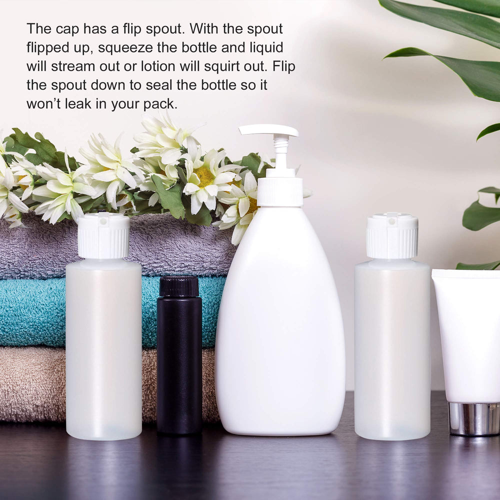 Onisavings Kit économique pour emballer huiles, lotions et liquides variés.