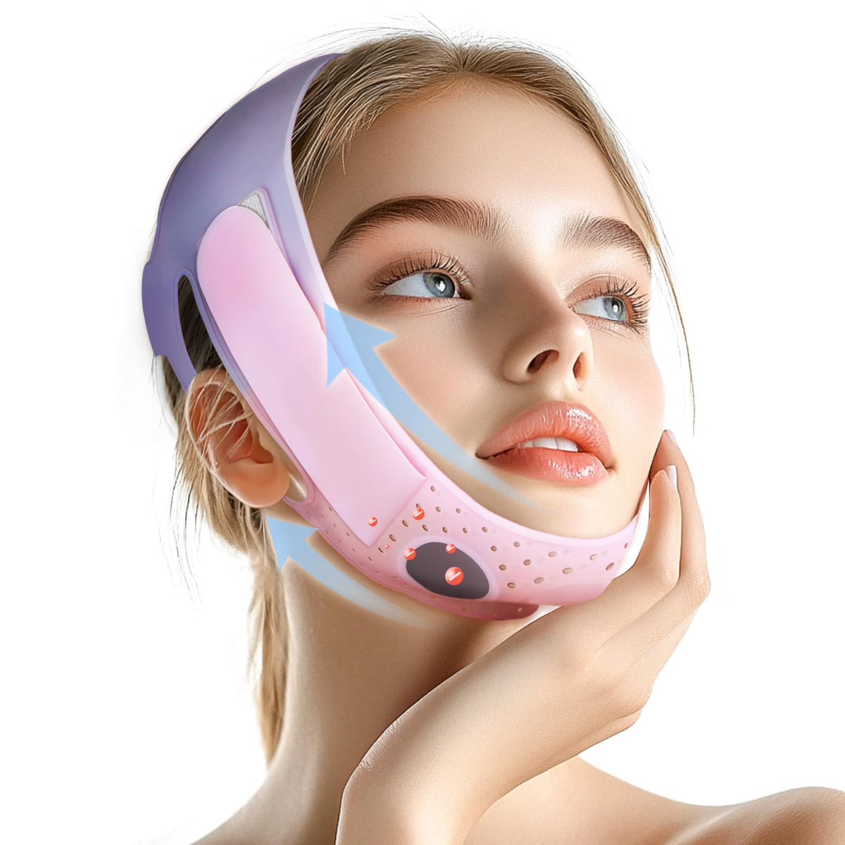 ONLUKY masque menton doux en silicone, confort quotidien et soutien.
