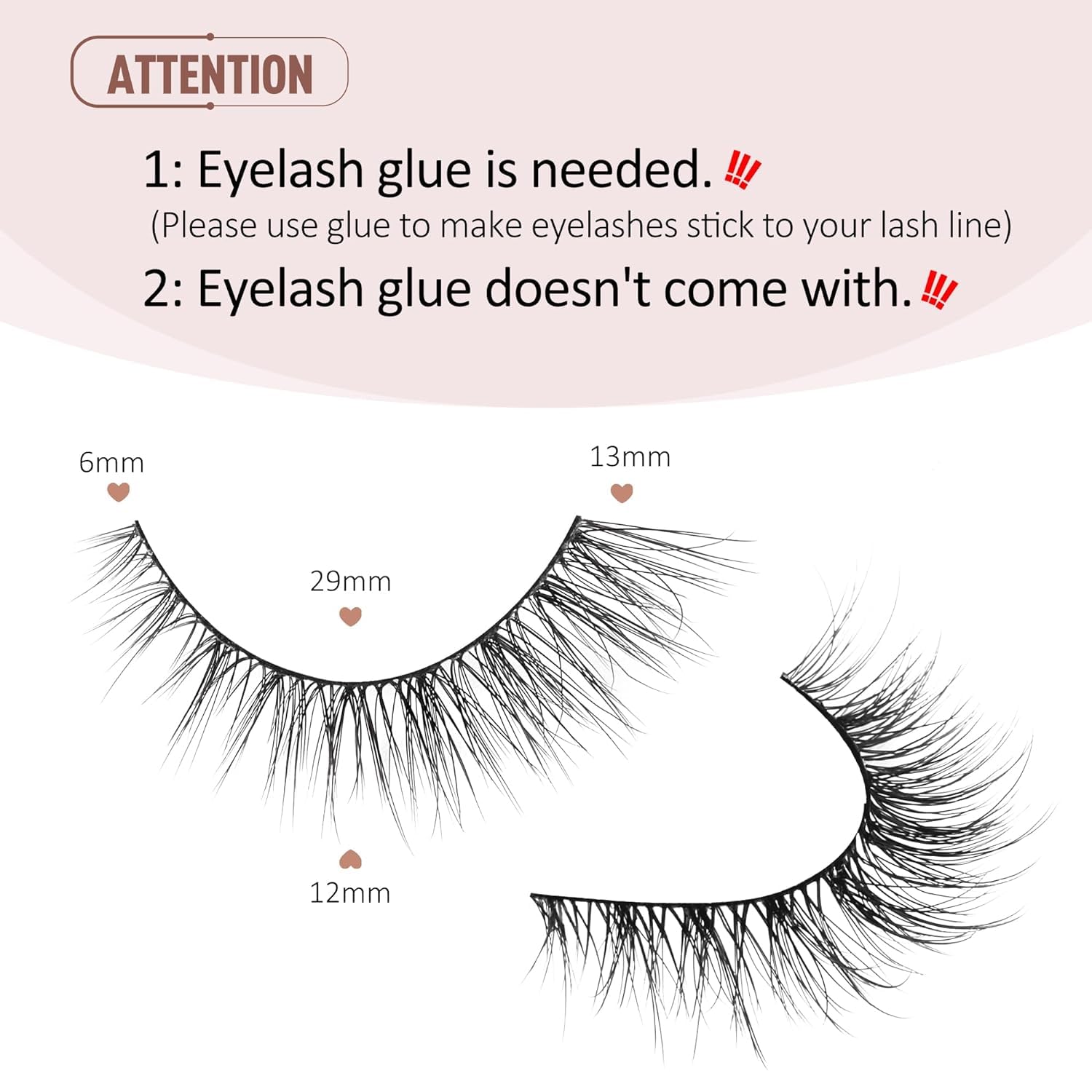 Onlyall bande-cils-ultra-fin: montage leger et naturel.