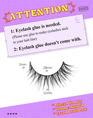 Onlyall bande-cils-ultra-fine : allure discrète et légère.