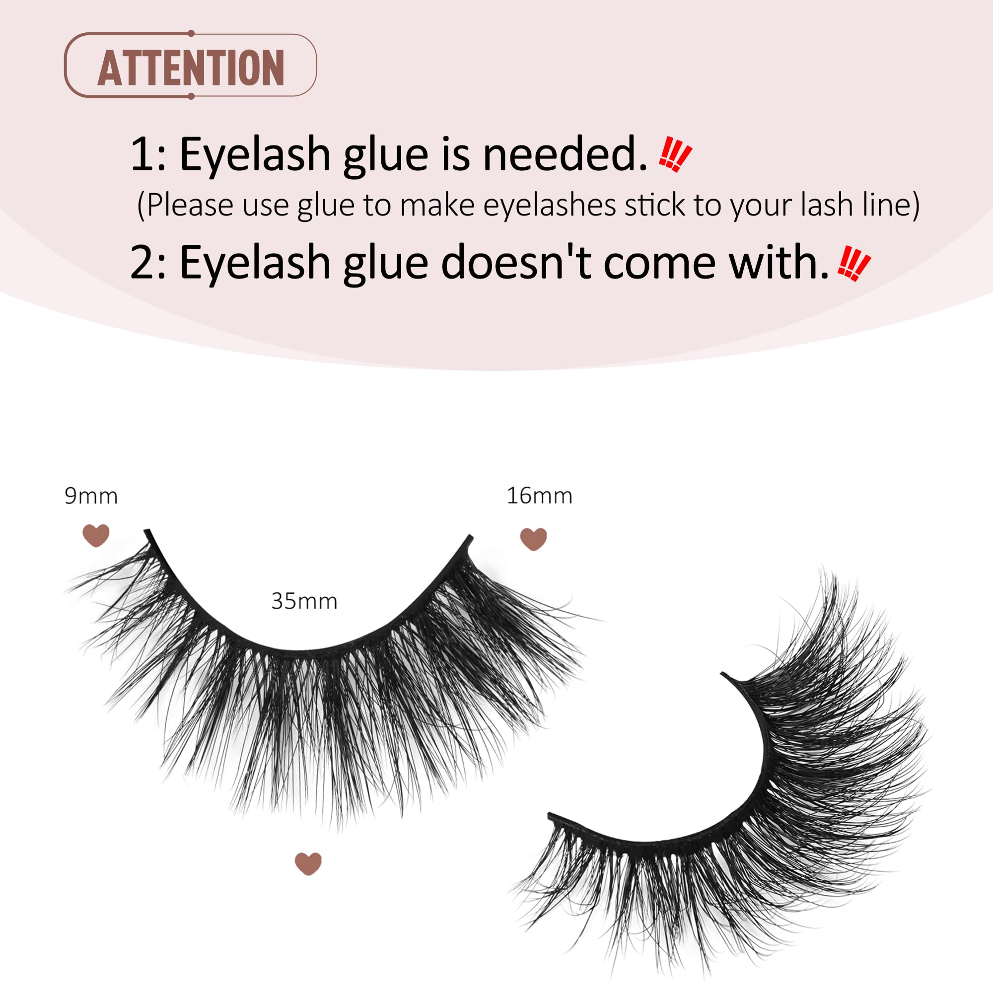 Onlyall cils bande fine : bande légère pour un rendu discret.