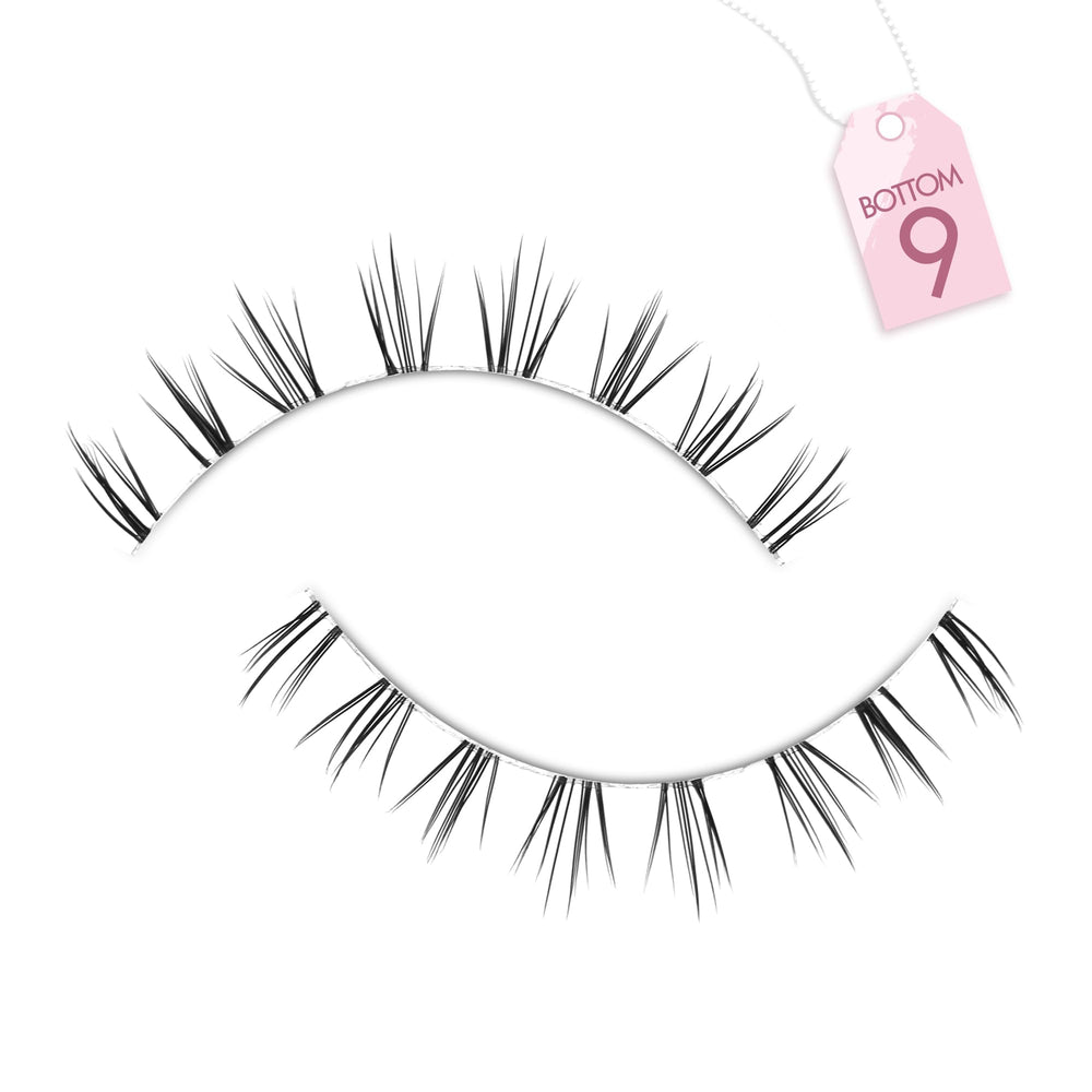 Onlyall cils bas faux léger et délicat pour un maquillage rapide.