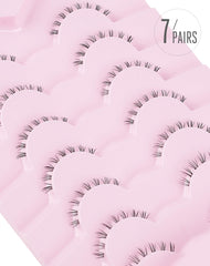 Onlyall cils bas faux adaptés à toutes les formes d'yeux pour un style harmonieux.