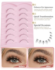 Onlyall cils bas faux parfaits pour toutes les occasions, du travail aux fêtes.