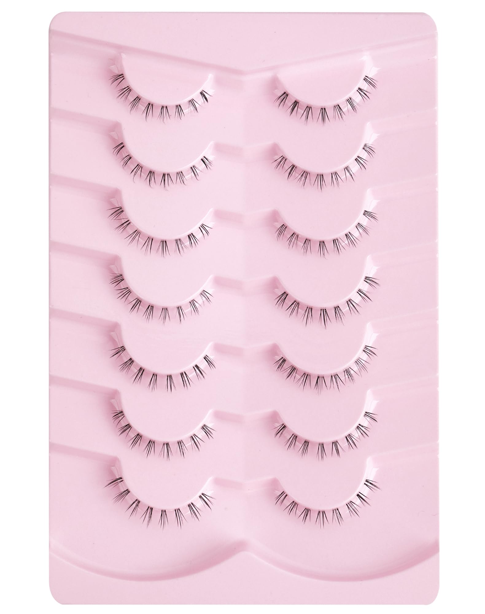 Onlyall cils bas faux 7 paires incluses pour varier les looks.