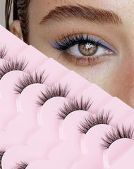 Onlyall cils demi coin, effet naturel et tenue légère.