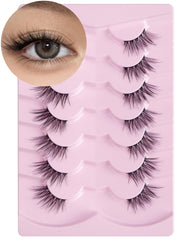Onlyall cils demi-longueur pour coin des yeux pour un regard naturel