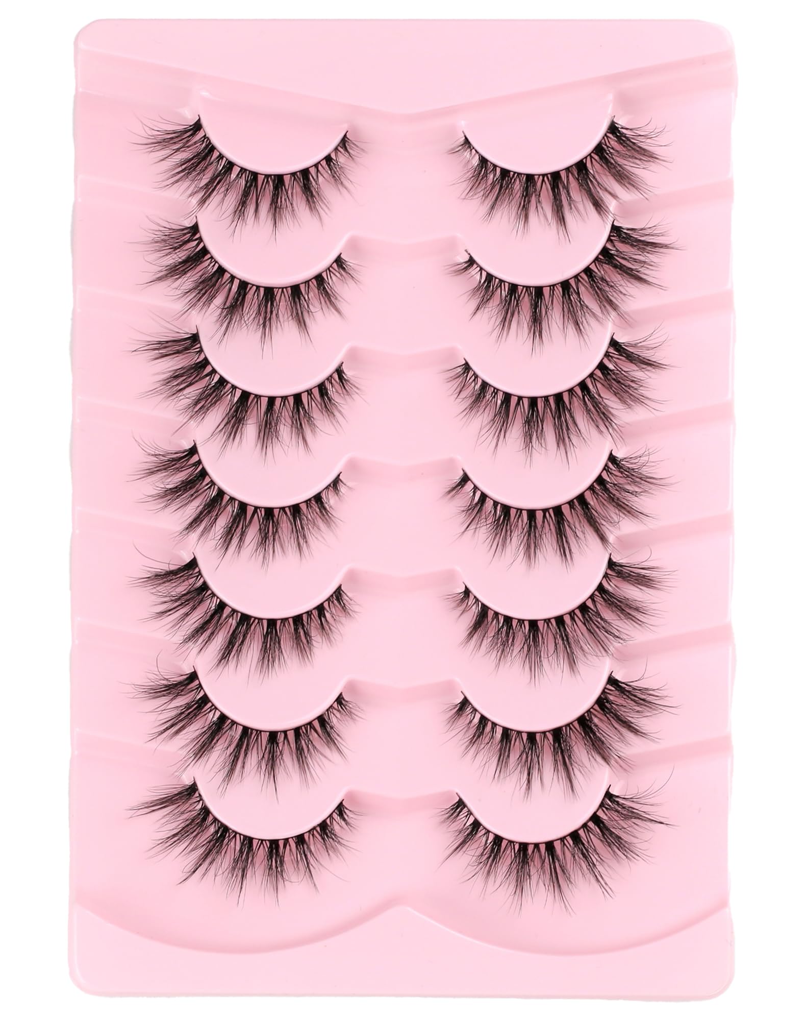 Onlyall cils-faux fibre ultra-fine pour un effet volumisé et naturel.