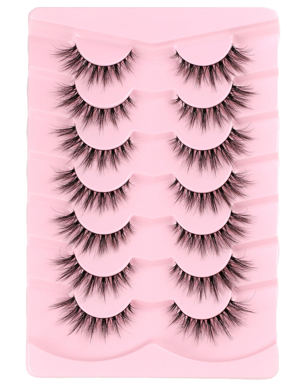 Onlyall cils-faux fibre ultra-fine pour un effet volumisé et naturel.