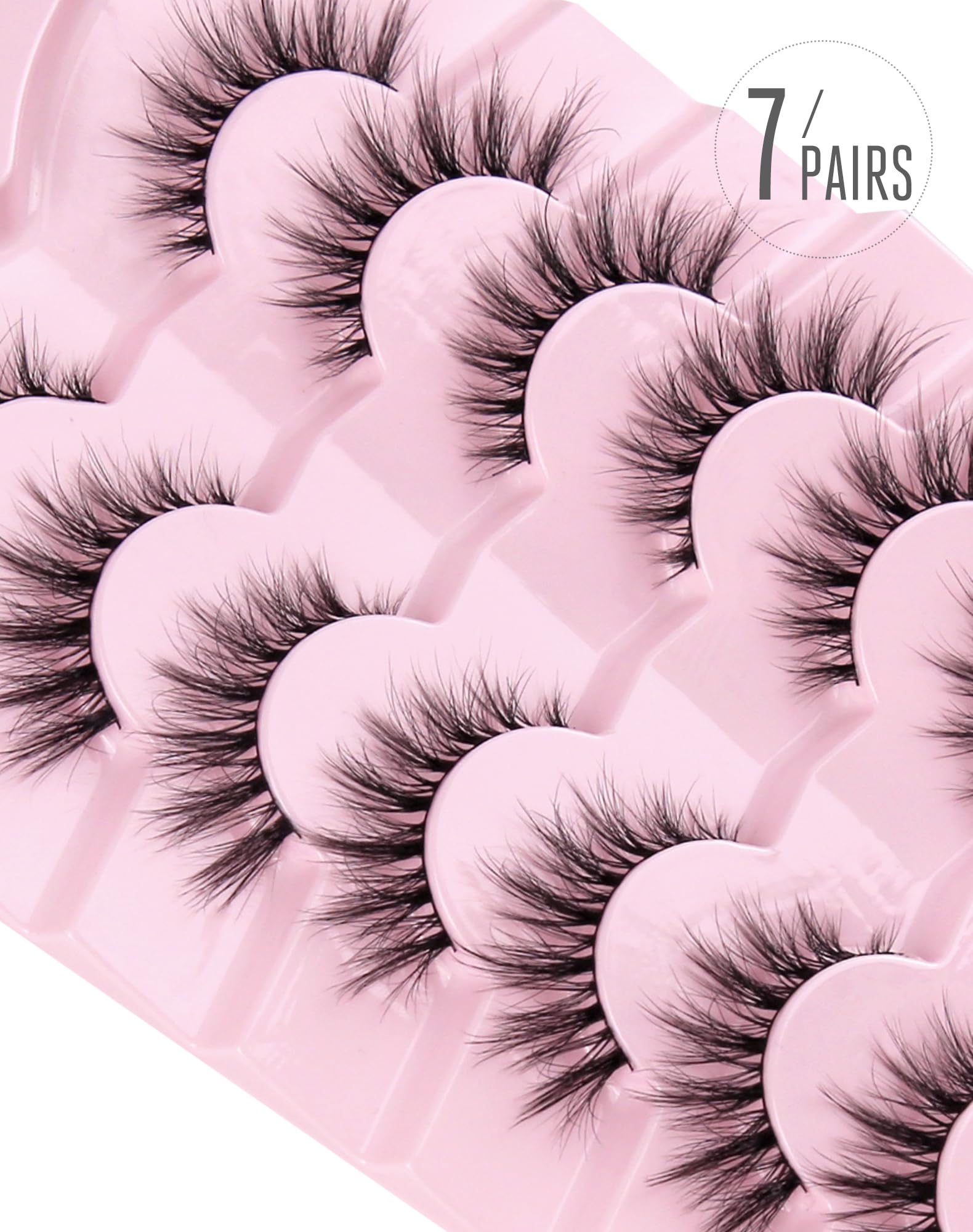 Onlyall cils-faux facile à appliquer et réutilisable jusqu'à 15-20 fois.