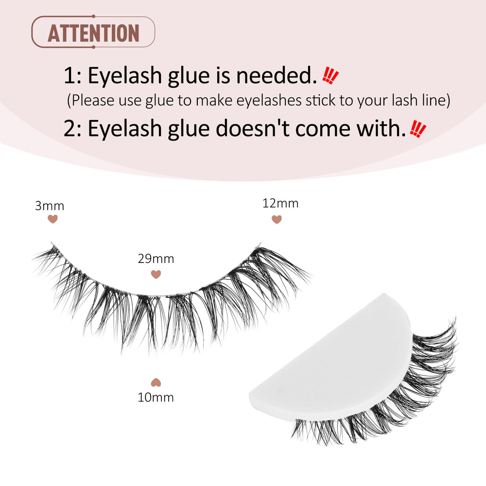 Onlyall Cils Naturels: fibres ultra-fines pour une sensation légère et naturelle.