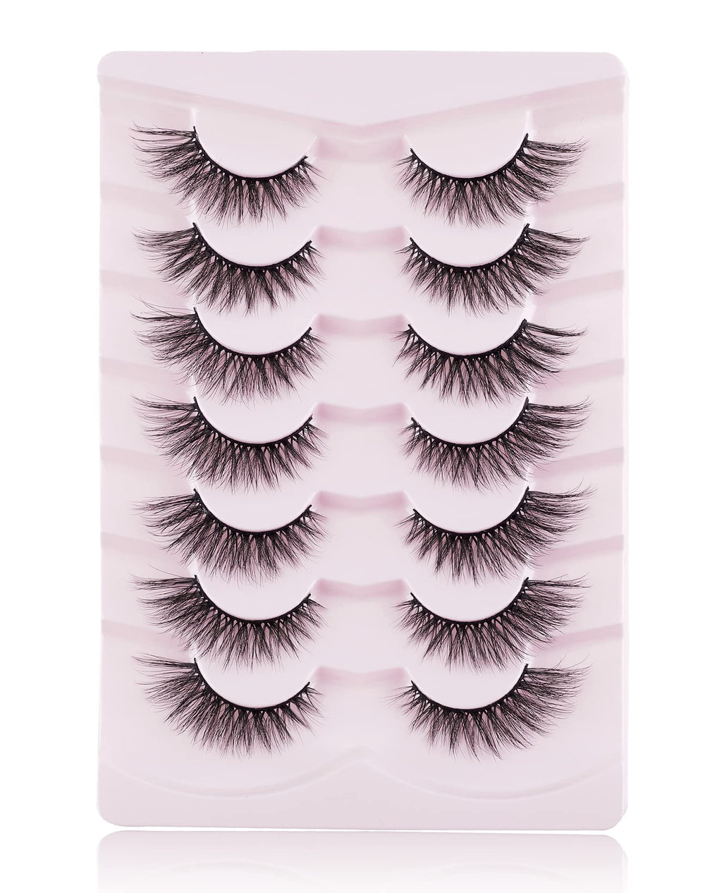 Onlyall cils mink oeil-de-chat, idéal pour maquillage quotidien et événements.
