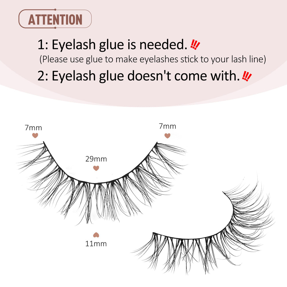 Onlyall Cils, poids plume, sensation légère tout au long de la journée.