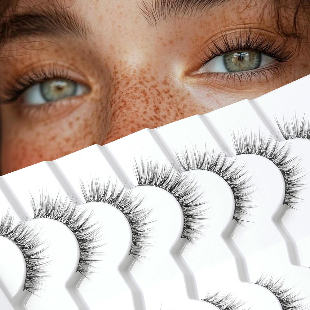 Onlyall cils-naturels-wispy-foxy-12mm : regard naturel et durable.