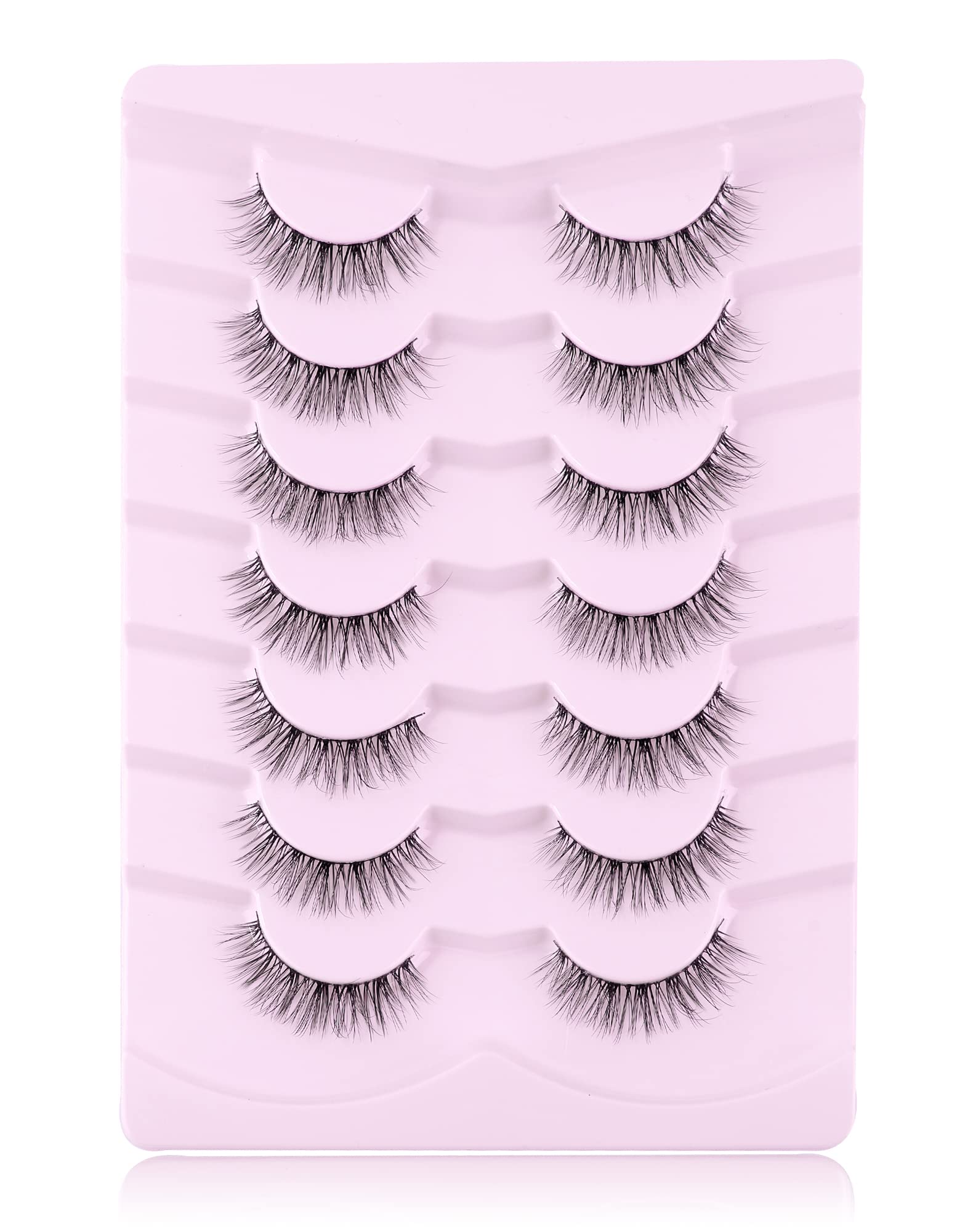 Onlyall Wispy Cils – pack de 7 paires pour des retouches rapides