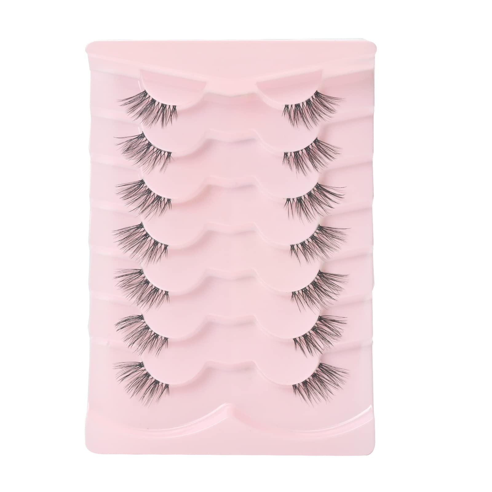 Onlyall Cils Demi Naturel — effet naturel sur la ligne des cils