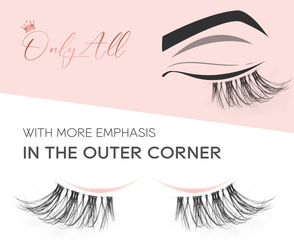 Onlyall Cils Demi Naturel — look polyvalent pour toutes les occasions