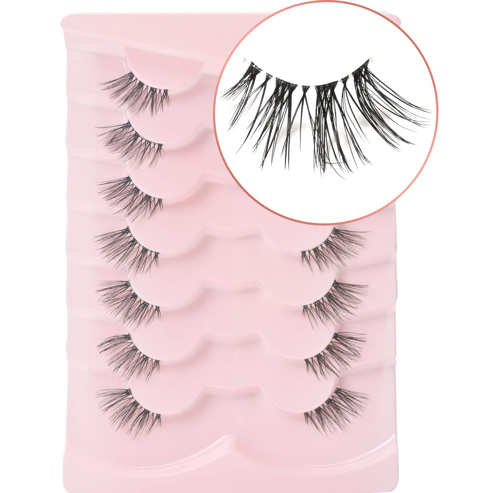 Onlyall Cils Demi Naturel — application facile et rapide