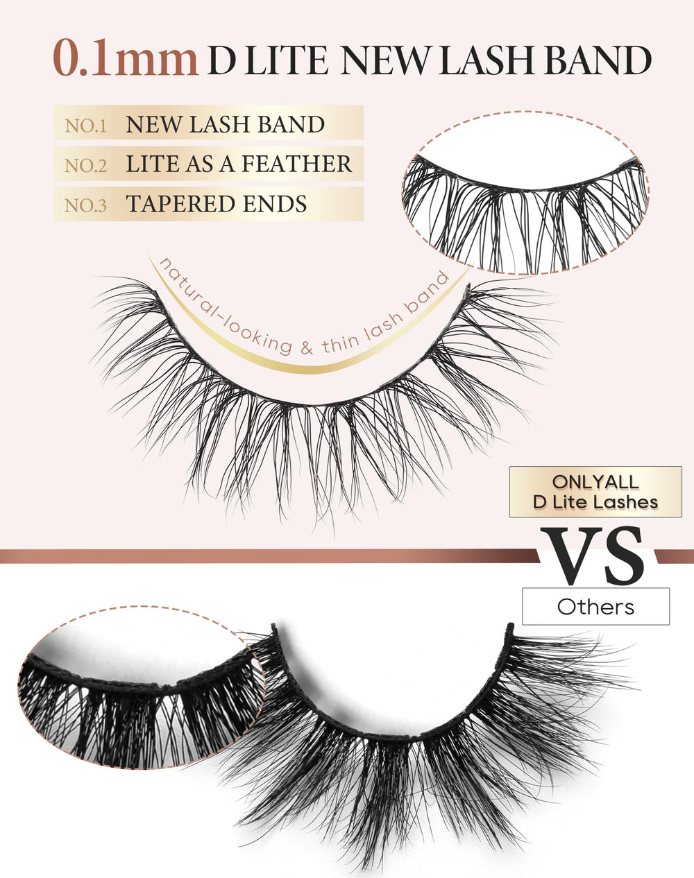 Utilisation réutilisable des cils Onlyall jusqu’à 15-20 fois.
