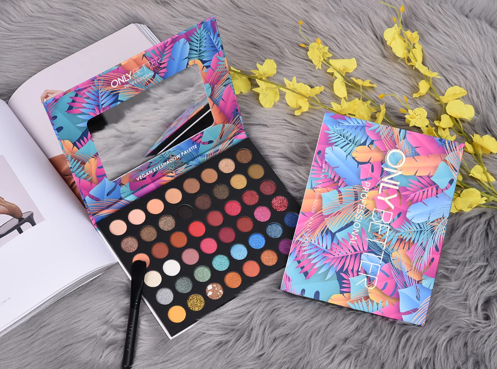 ONLYBETTER Étui compact — maquillage pratique en déplacement