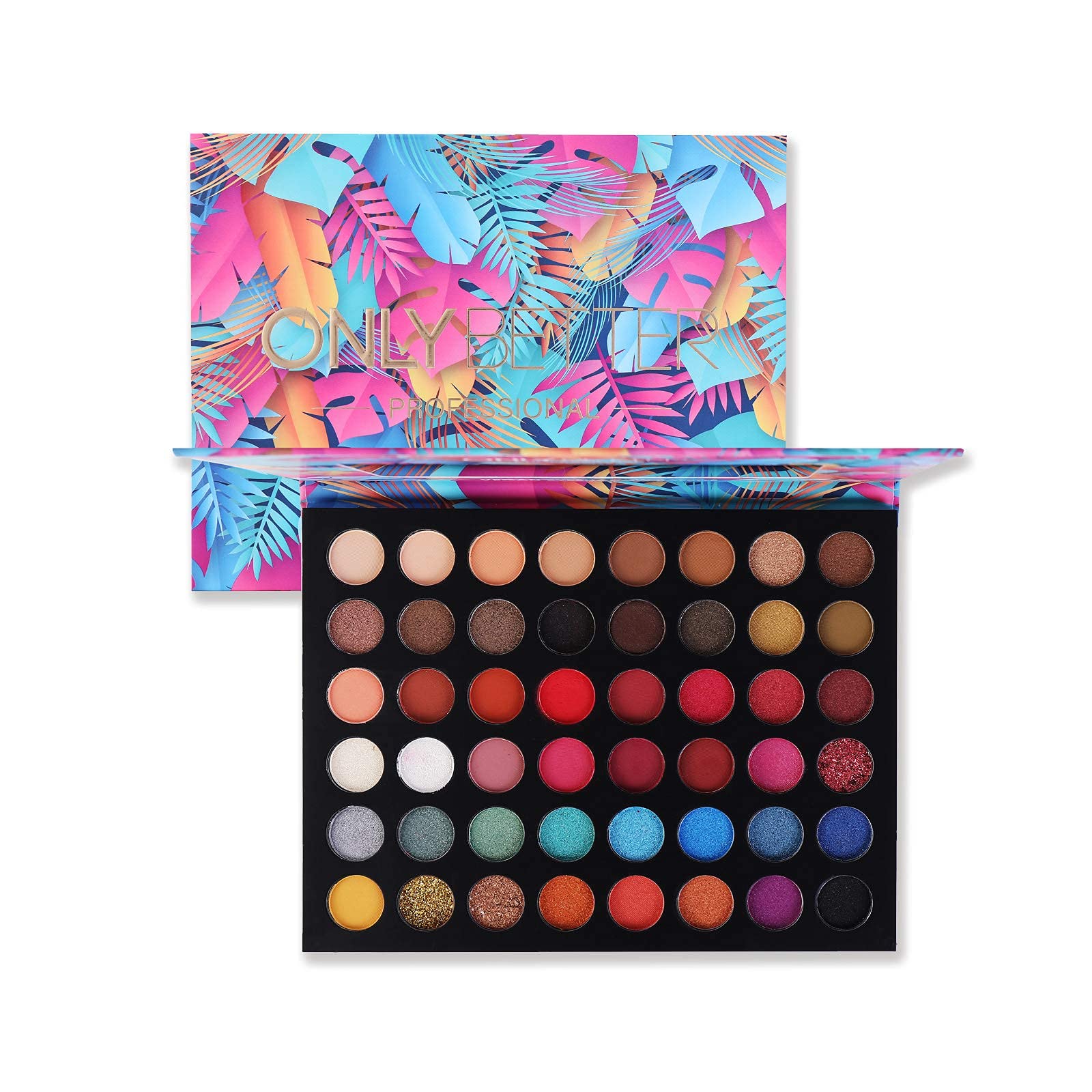 ONLYBETTER Palettes ombres 48 couleurs — vaste éventail pour looks variés