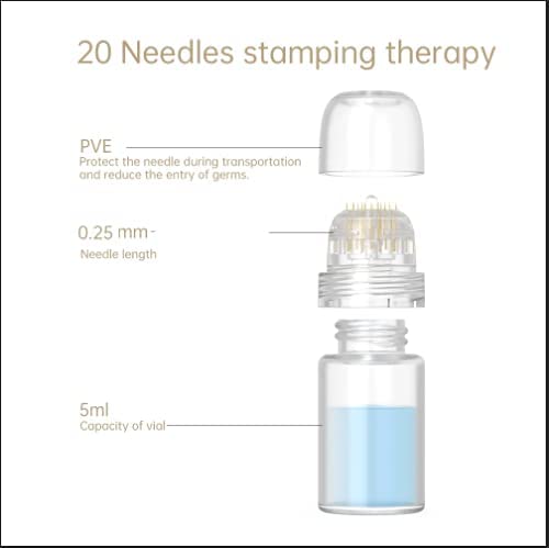 ONLYSKY BEAUTY Hydra Needle Désinfection Haut Fiole démontrant l’hygiène pré-utilisation.