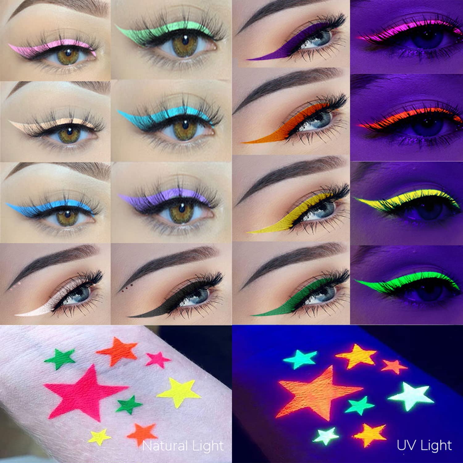 ONMAY trait-yeux cake pour festivals et UV — style audacieux.