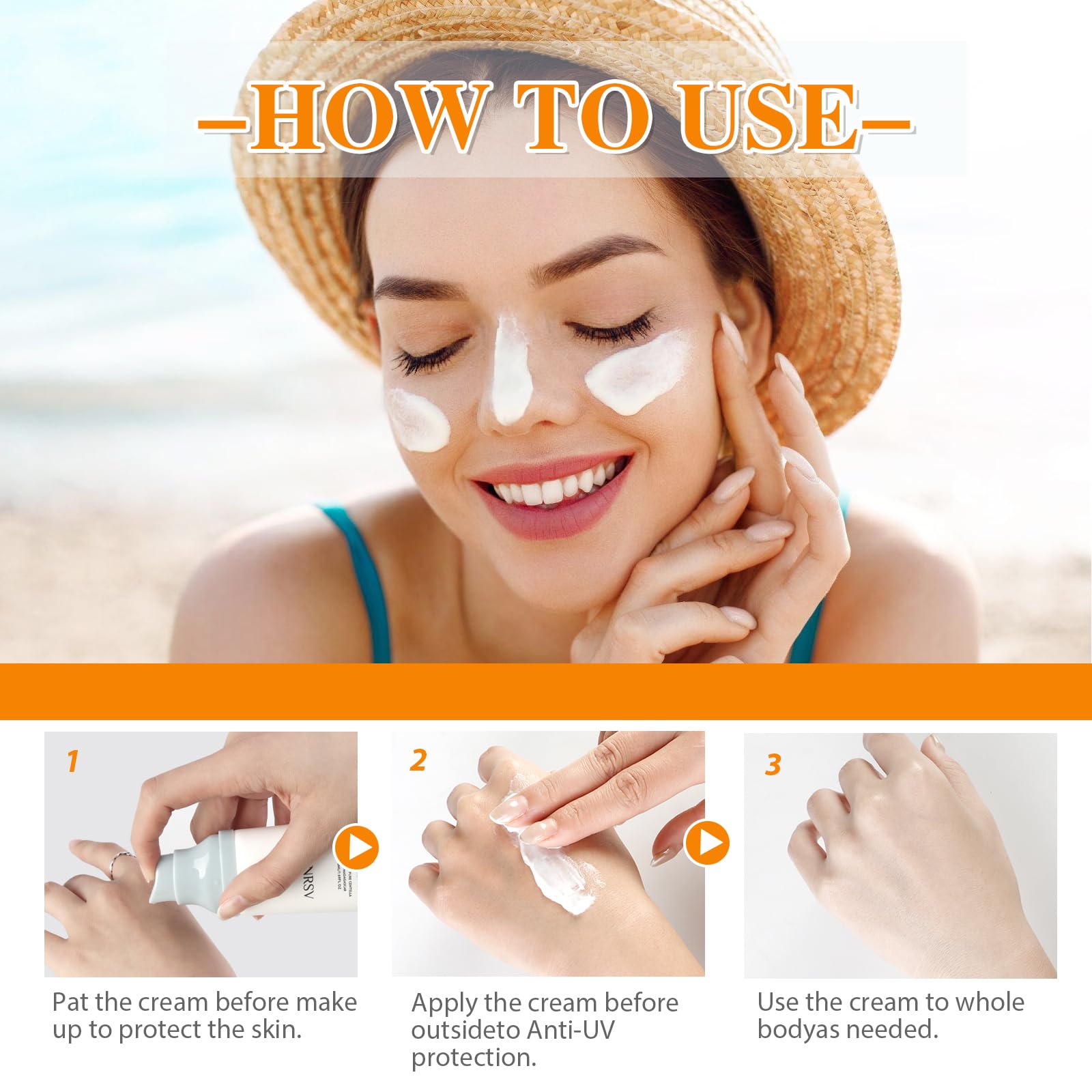 ONRSV day routine setup featuring SPF50 sunscreen for daytime skincare.