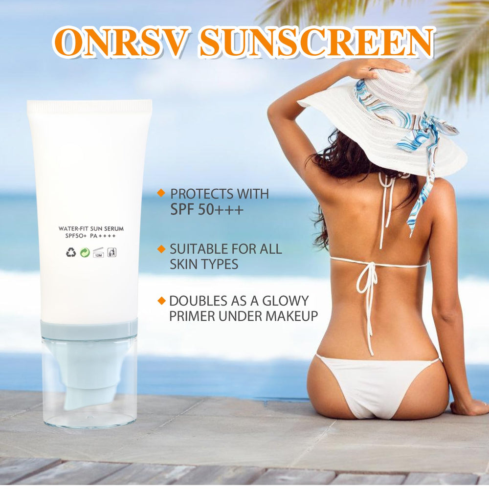 ONRSV Hyaluronic acid serum bottle highlighting hydration and centella calm for sensitive skin.