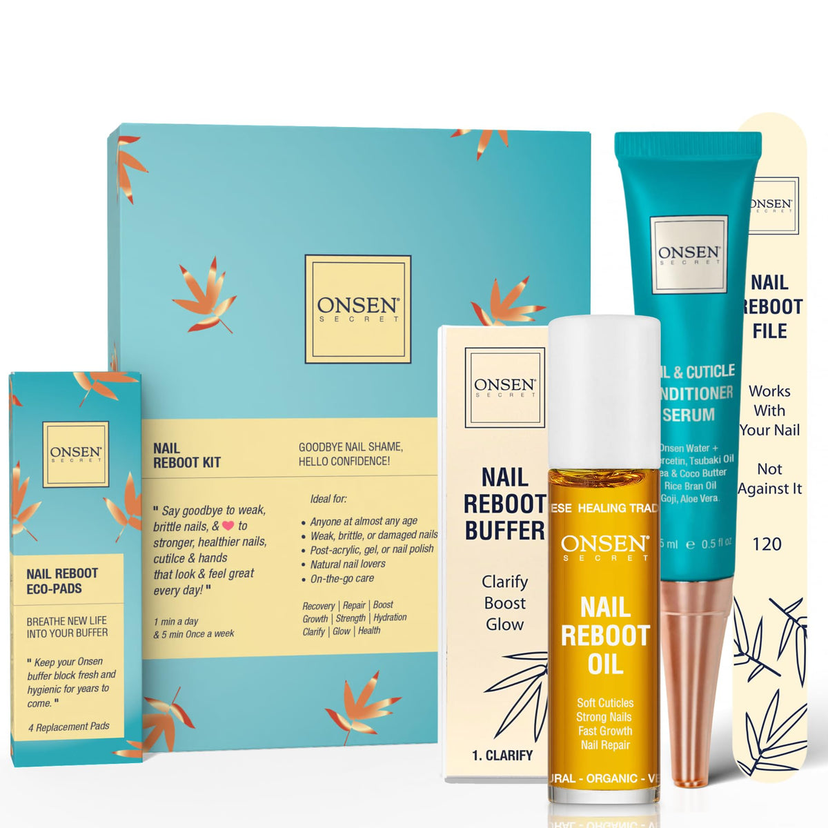 Onsen Secret huile cuticule 10ml – hydratation ciblée des cuticules