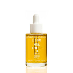 Huile réparation Onsen Secret pour ongles et cuticules, nourrissante et fortifiante.