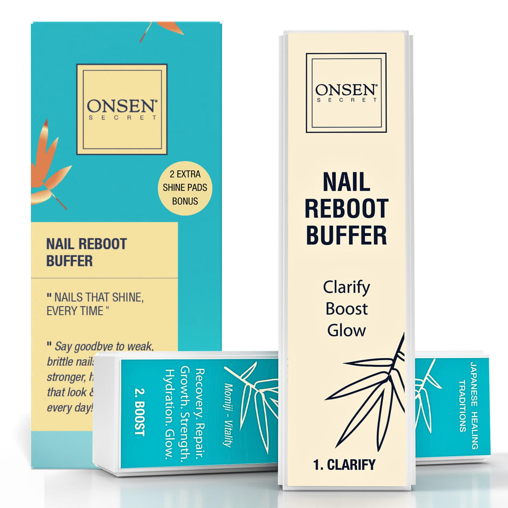Onsen Secret Pro : bloc 4 faces polissage pour fini lisse et naturel.