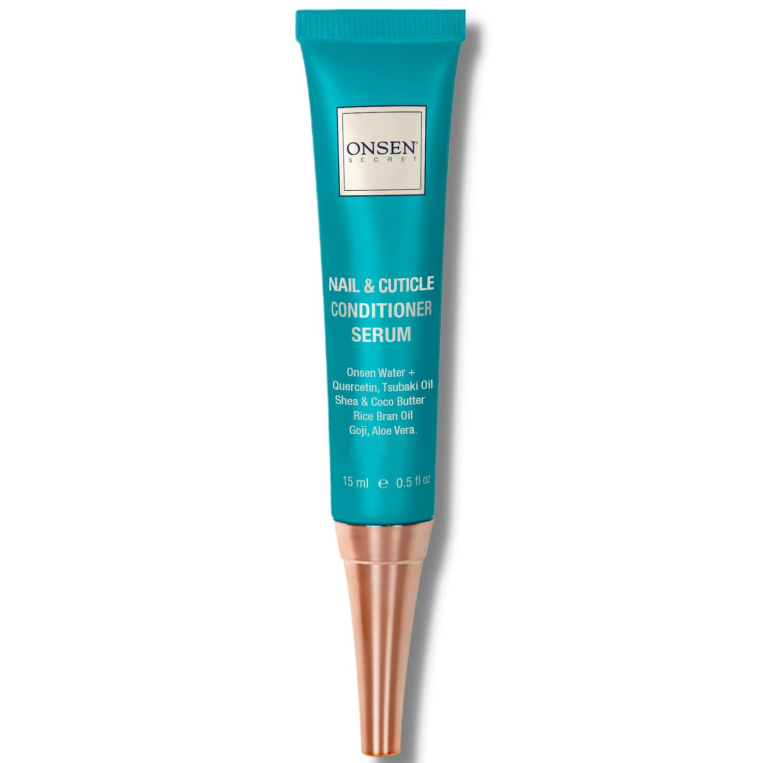 Sérum Onsen Secret pour ongles et cuticules, flacon prêt à l’emploi, hydrate la zone.