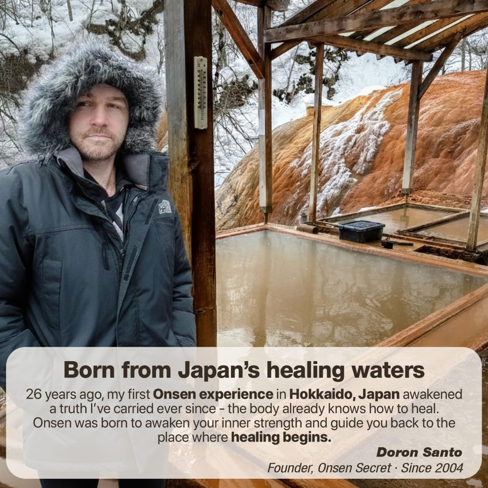 Soin portable Onsen Secret, routine soin en déplacement