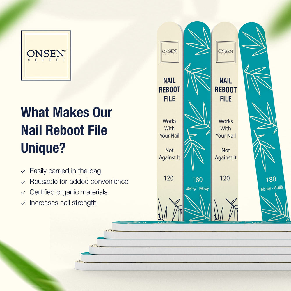 Onsen Secret fabrique-aux-etats-unis-lime-ongles, qualité professionnelle garantie.