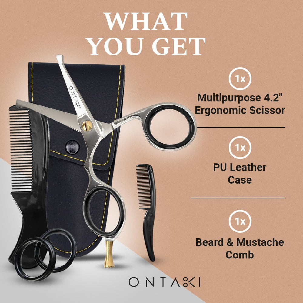 Accessoires inclus : peignes moustache et barbe.