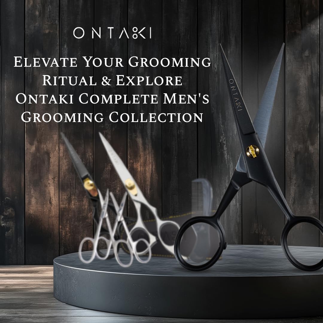 Ontaki peigne barbe ergonomique pour coiffage précis.